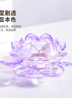 玻璃家居欧式水晶供佛灯