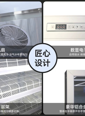 穗凌商用风冷无霜展示冰柜