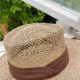 Hollow posing straw hat with sweet potato style