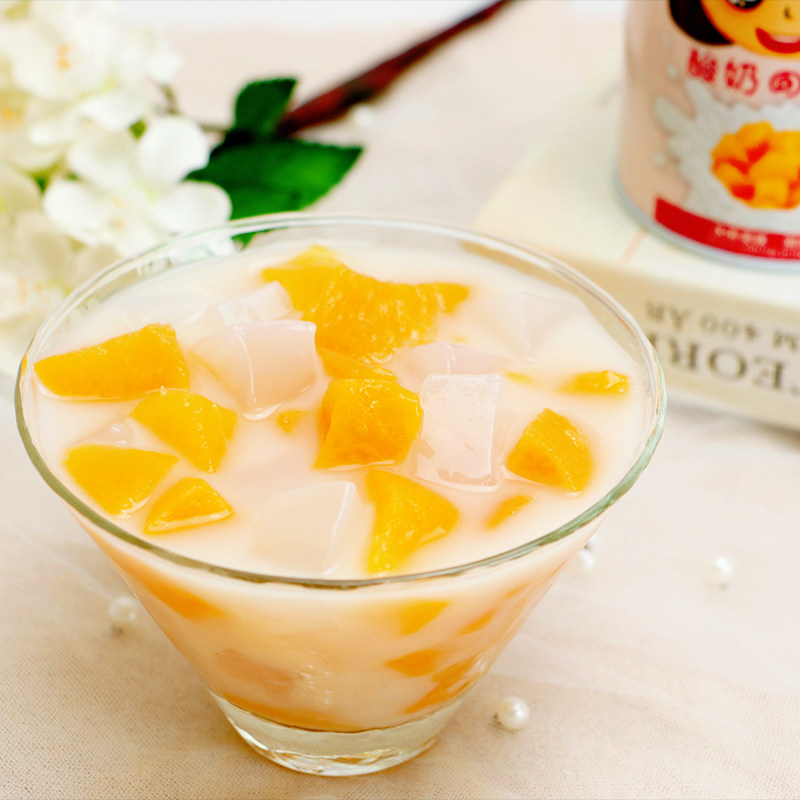 黄桃西米露6罐混合装整箱包邮酸奶水果罐头新鲜橘子菠萝什锦椰果,淘宝优惠券,粉丝福利购,淘宝优惠卷