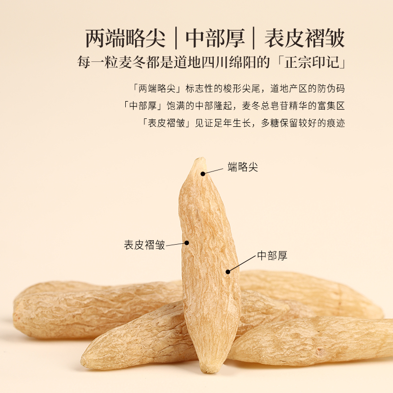 四川绵阳麦冬 足年春季采挖 颗颗有芯个大肉厚 色泽自然口感清香