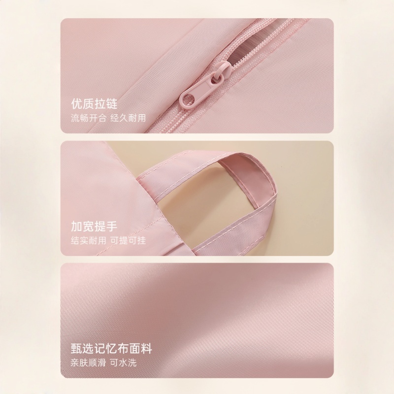 旅行内衣收纳袋分装内裤袜子便携拉链袋子装衣服衣物裤手提行李包 - 图3