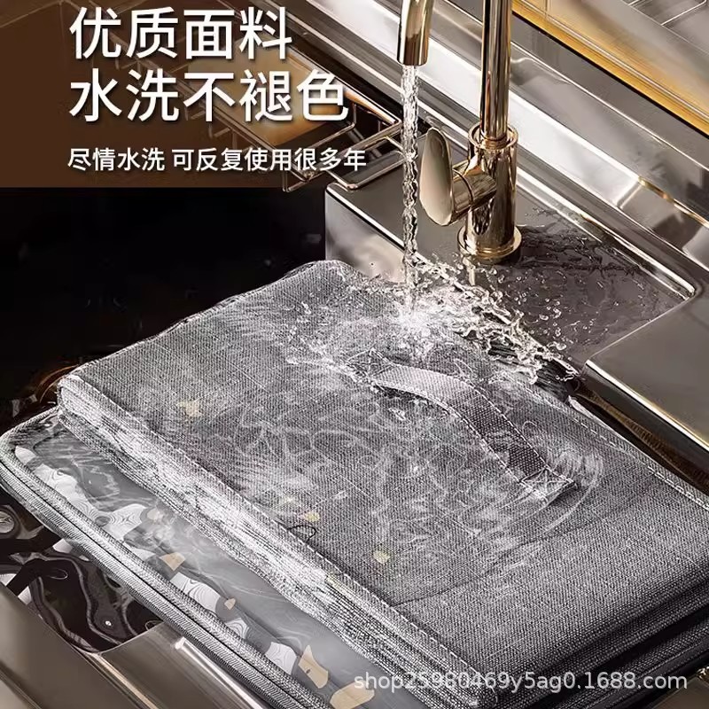 家用翻盖四件套收纳箱可装密码锁大容量衣柜整理盒床底衣物收纳箱 - 图0