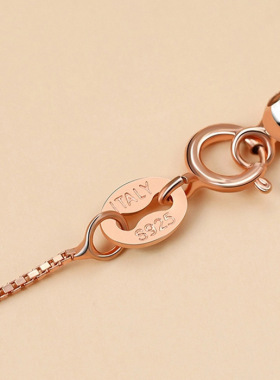 银衡针式万能链项链女细款锁骨链穿珠链仿18k金DIY可调节不掉色