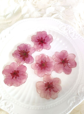树脂滴胶樱花吊坠手工制作