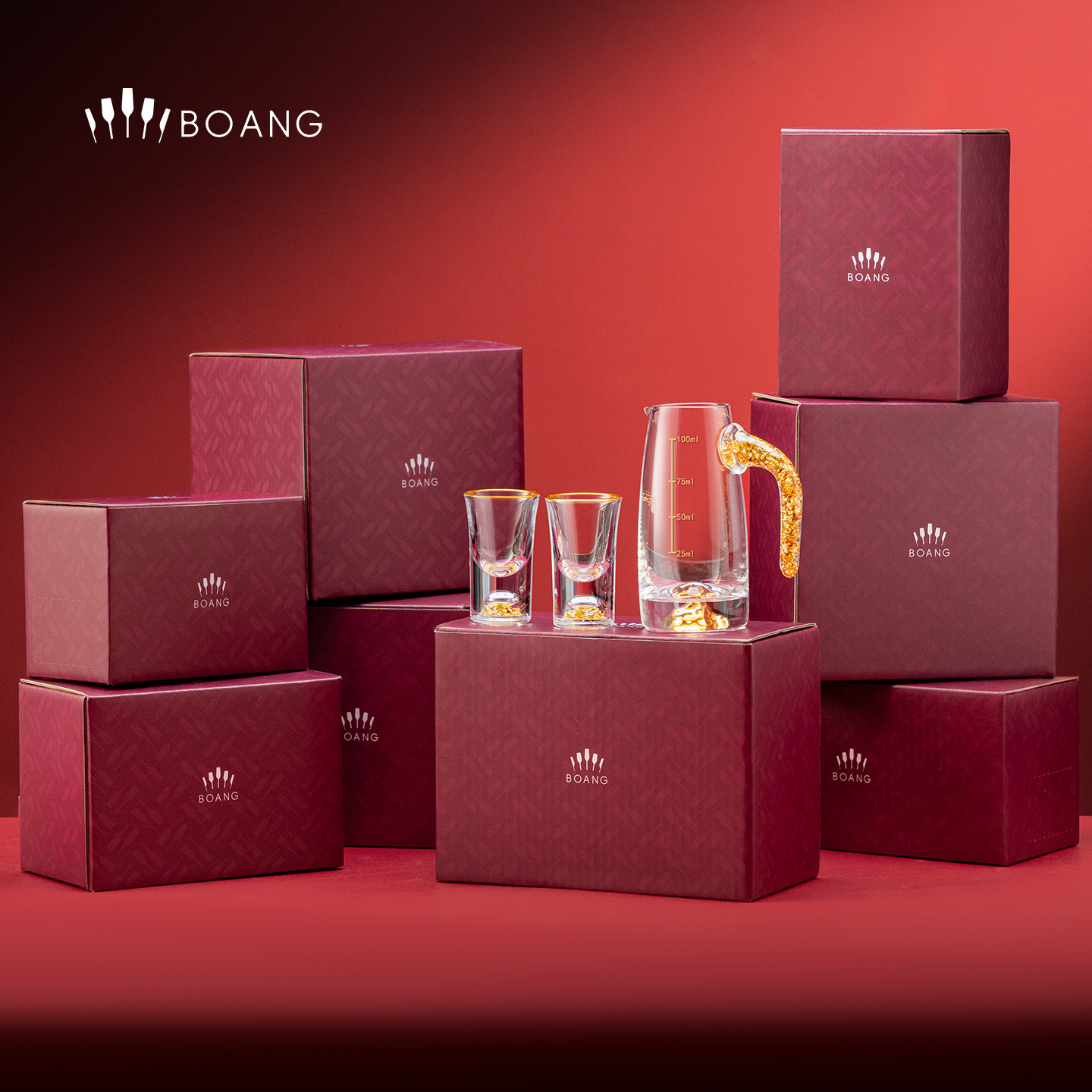 高端酒杯套装家用白酒杯礼盒装送父亲长辈生日礼物创意酒具礼品,淘宝优惠券,粉丝福利购,淘宝优惠卷