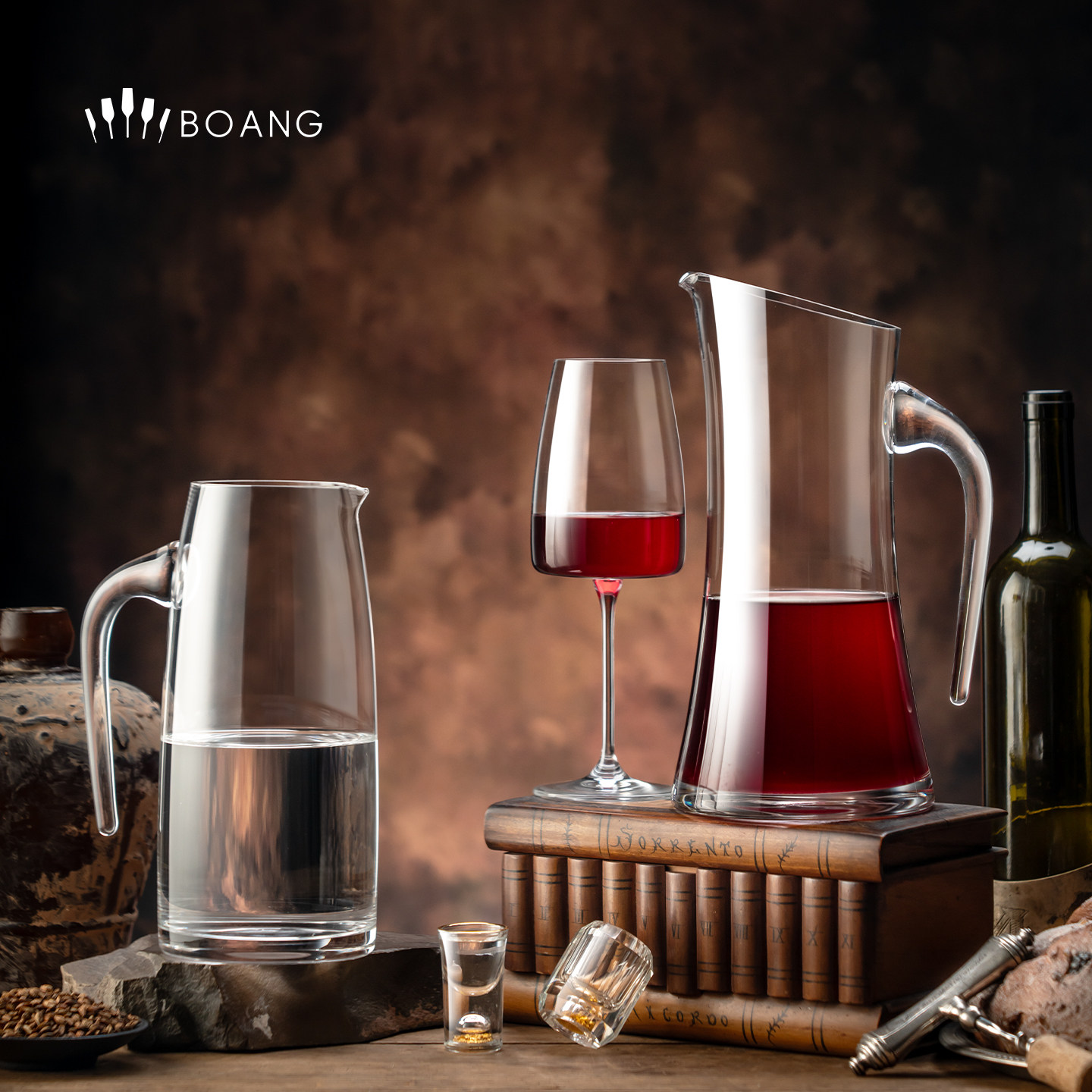 大容量水晶白酒分酒器公道杯醒酒器红酒家用高级感葡萄酒倒酒扎壶,淘宝优惠券,粉丝福利购,淘宝优惠卷