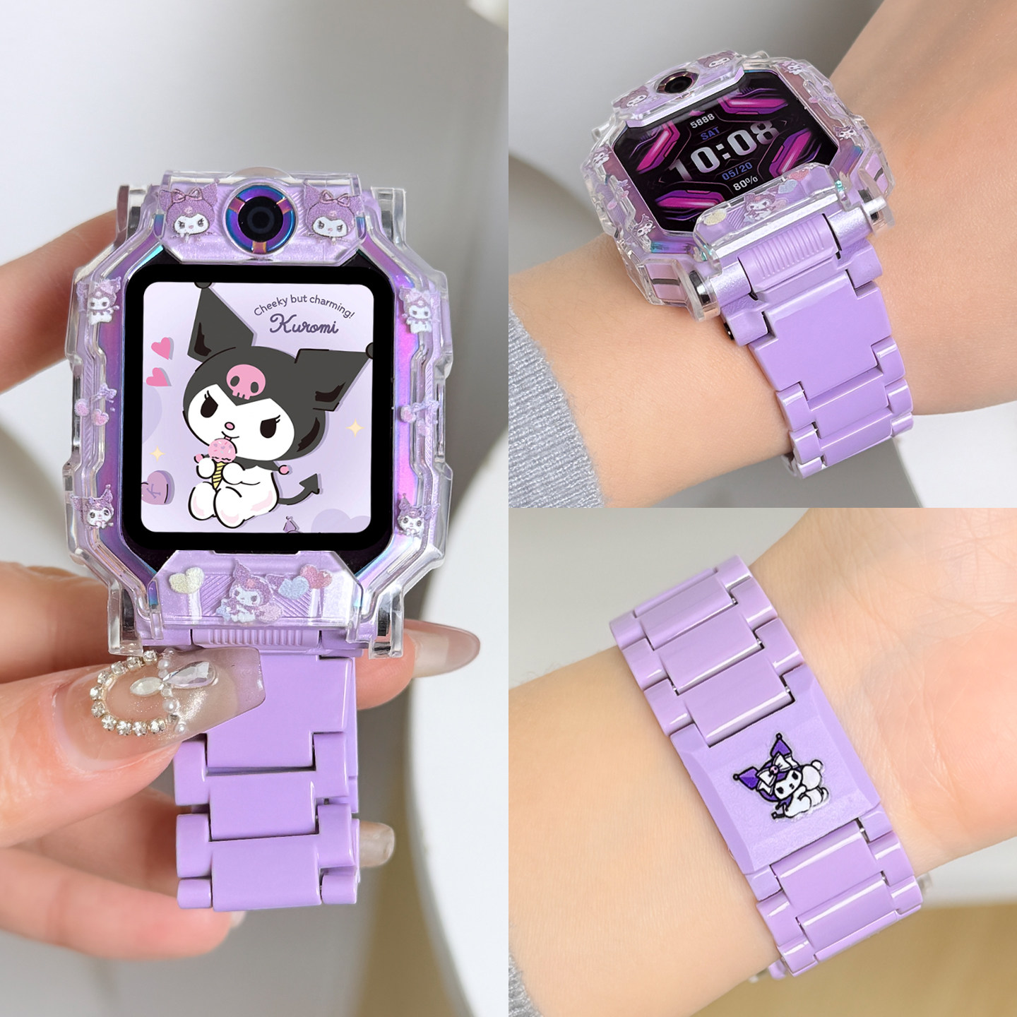 适用小天才儿童手表磁吸闪扣表带Z11/Z10新款乐高磁吸扣加长手表链Q3/D5/D2A/Q1C/D3/Z9/Z8替换腕带手表链,淘宝优惠券,粉丝福利购,淘宝优惠卷