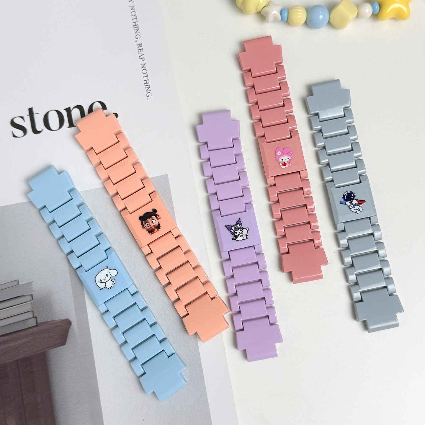 适用小天才儿童手表磁吸闪扣表带Z11/Z10新款乐高磁吸扣加长手表链Q3/D5/D2A/Q1C/D3/Z9/Z8替换腕带手表链,淘宝优惠券,粉丝福利购,淘宝优惠卷