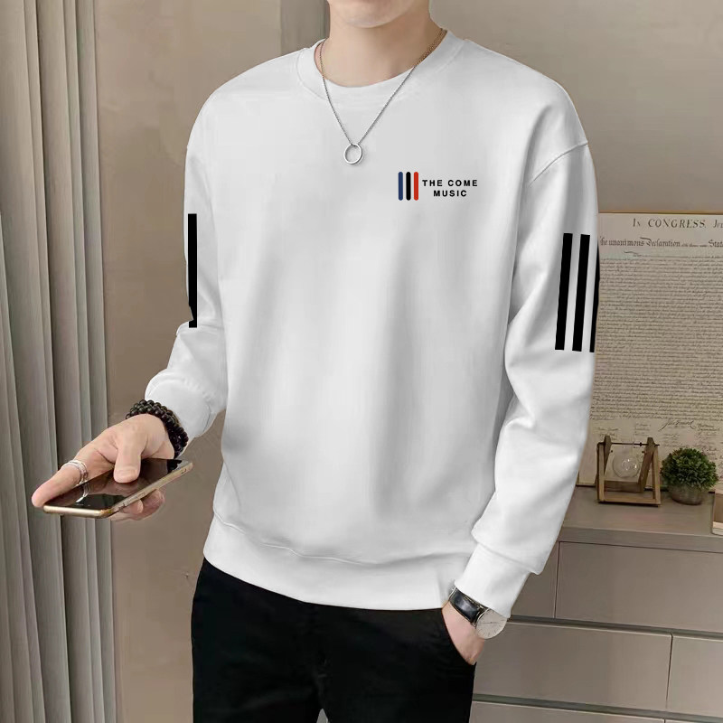 上班工作服男装卫衣干活穿的建筑工地工人春秋季长袖t恤套头圆领