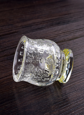 有源人造水晶供佛家用圣水杯酒杯