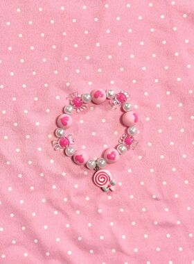 2pcs/set Cute Animal Cartoon pink candy Children's sweater n