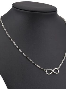Aihua NewSilver Color Infinity Necklaces & Pendants for Wome