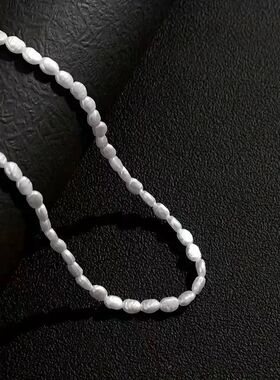 New Simple Imitation Pearl Choker Necklace for Women Vintage