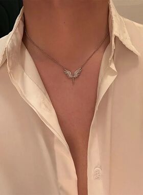 New Creativity Angel Wings Unique Design Pendant Necklace Cl