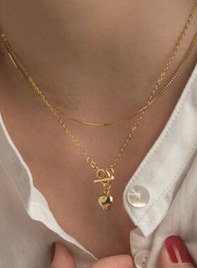 Classic Gothic Tattoo Red Velvet Choker Necklace Red Heart P