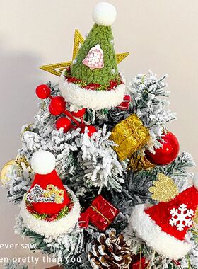 Christmas Cute Cartoon Hat Hair Clips For Girls Lovely Hair