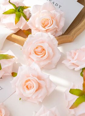 100PC 10CM Artificial Flowers for Scrapbook Christmas Home D