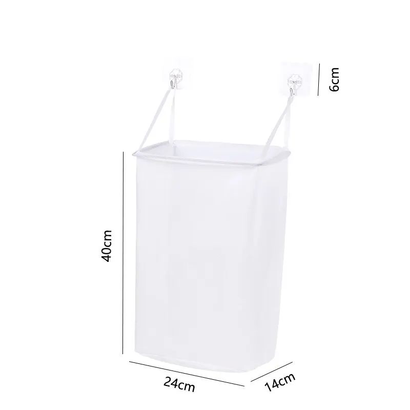 Wall-mounted Dirty Clothes Basket Home Laundry Basket No Pun - 图3