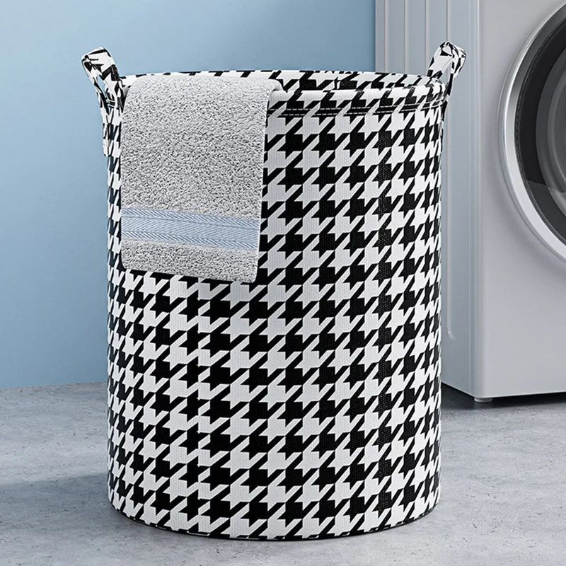 Foldable Laundry Basket Storage Bucket Clothes Organizer Bat - 图0