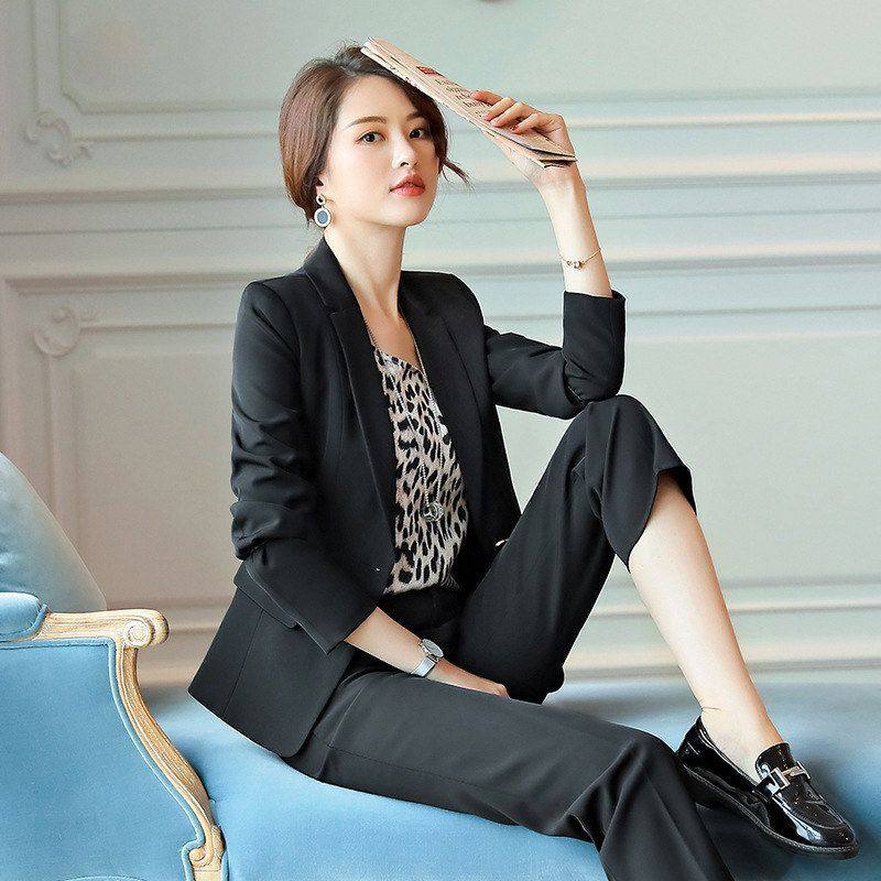 女士小西装外套小西服新款女春秋季上衣长袖气质休闲背心OL通勤,淘宝优惠券,粉丝福利购,淘宝优惠卷