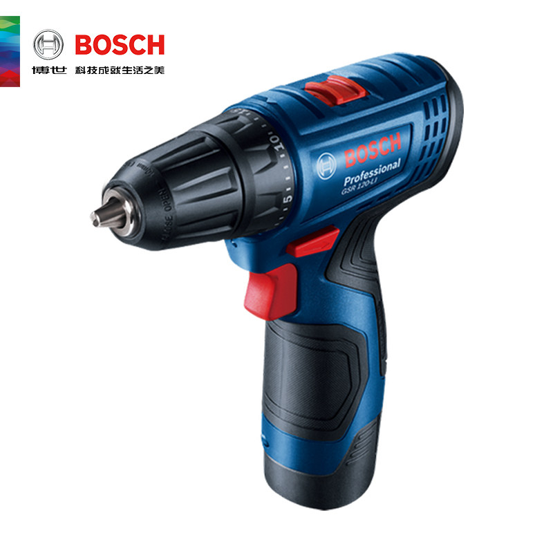 博世电动螺丝刀12v家用充电锂电钻 bosch博世真毅电钻