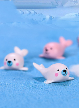微景观可爱风卡通动物塑料工艺品