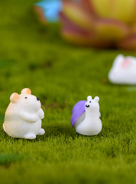 创意摆件可爱风小鸡树脂工艺品