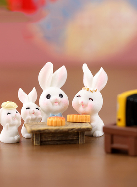 微景观简约现代树脂工艺品