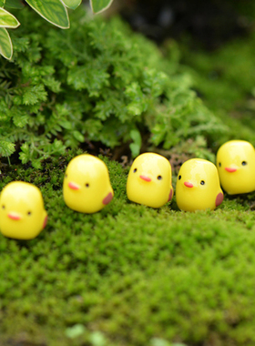 黄色小鸡可爱风摄影道具装饰摆件