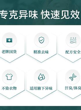 民仙止汗露女腋下去味香体喷雾液腋窝汗臭狐味净味水男干爽孤臭灵
