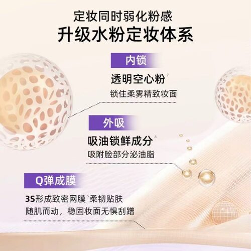 BABI定妆喷雾pro芭必VC橘色持久控油防水防汗不易脱妆维C定妆喷雾 - 图2