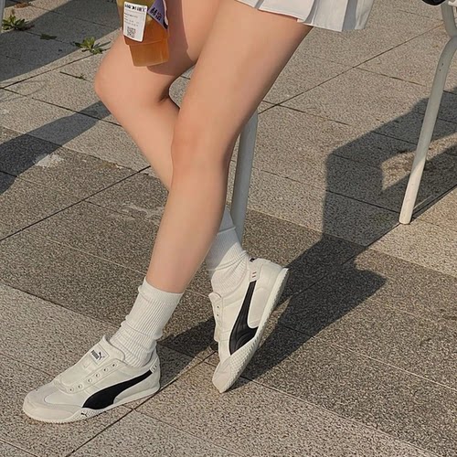 PUMA彪马Bella UT薄底鞋懒人一脚蹬时尚百搭舒适德训T头鞋 402981 - 图0