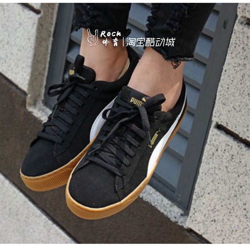 彪马Puma Vikky Platform 黑棕蕾哈娜松糕厚底增高板鞋363287-10-Rock 体育- 淘优券