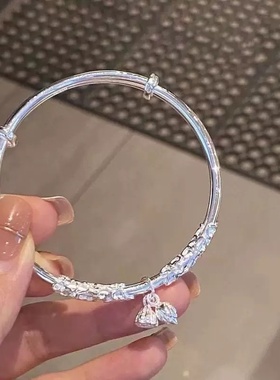 繁花似锦手镯女蝴蝶学生手镯送妈妈情人节礼物