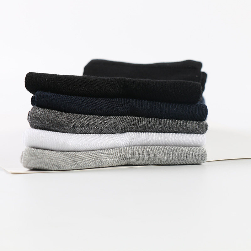 冬爱5双四季真丝袜子男纯色 冬爱短袜/打底袜/丝袜/美腿袜