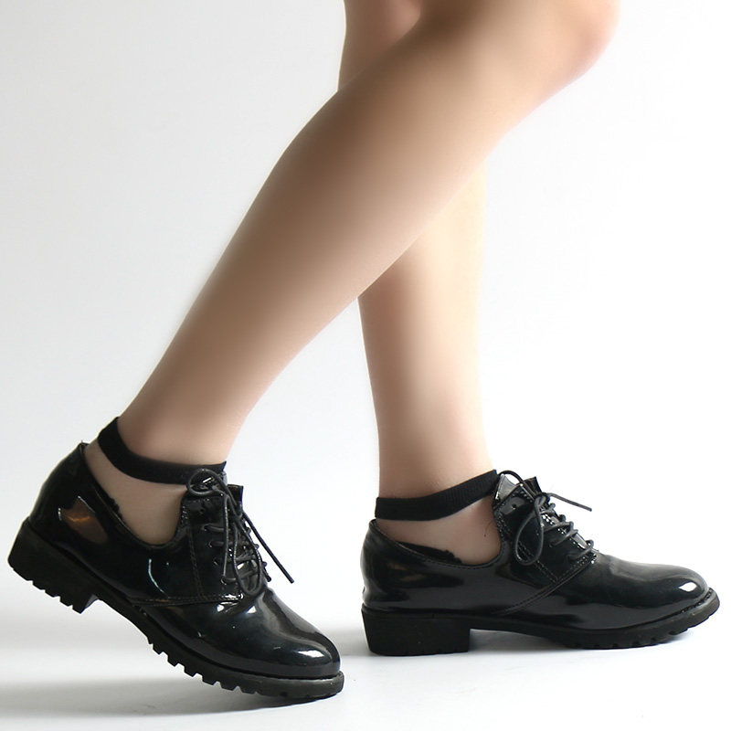 冬爱女短袜浅口夏季船袜玻璃短丝袜 冬爱短袜/打底袜/丝袜/美腿袜