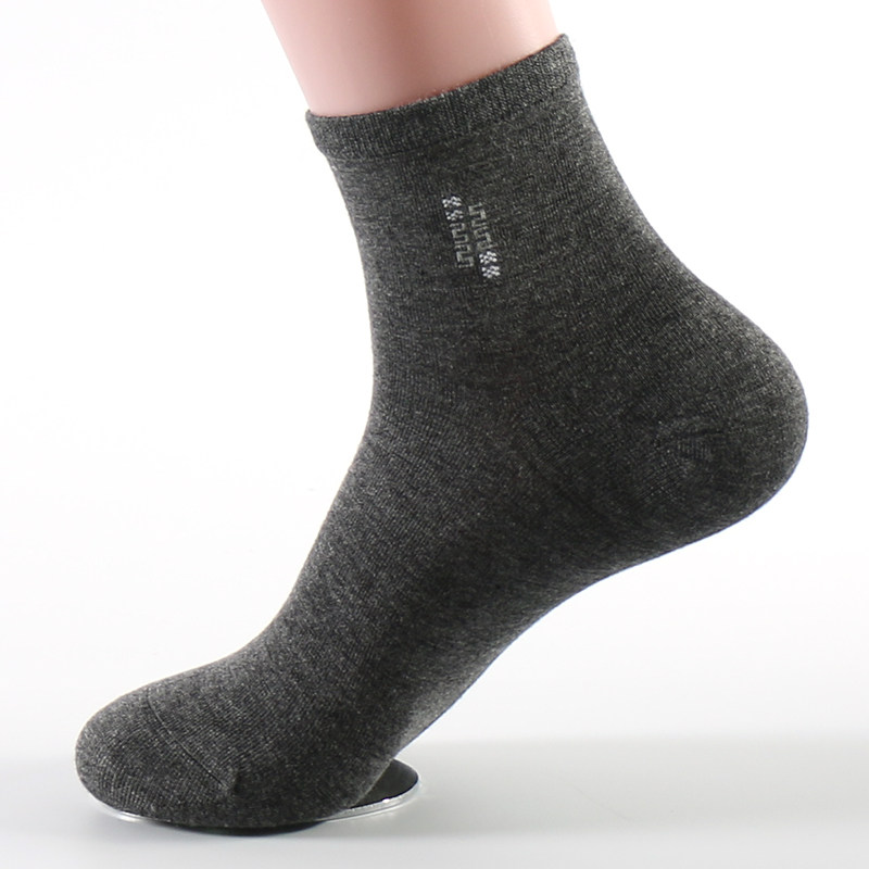 冬爱3双装男中筒透气吸汗绢丝袜子 冬爱短袜/打底袜/丝袜/美腿袜