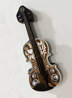 复古音乐吉他小提琴墙面挂件