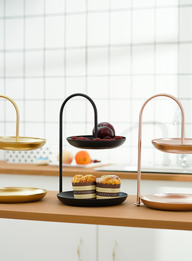 北欧风糖果盆茶几多功能收纳托盘