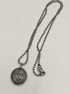 合金女复古做旧项链毛衣链百搭