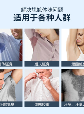 斯丽迪 净味除味去味狐臭霜露无色 无味净味安体露 温和长效净味