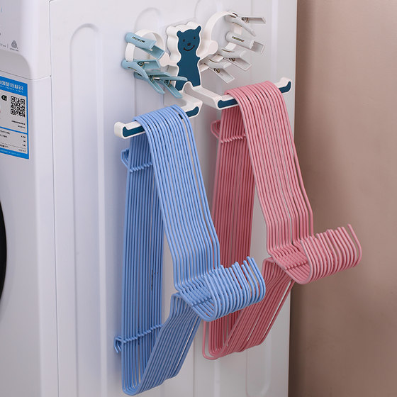 Multifunctional wall-mounted artifact balcony storage rack
