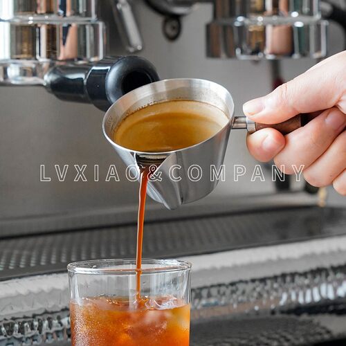 watchget不锈钢咖啡量杯小意式盎司奶盅shot刻度浓缩萃取接液杯子 - 图0