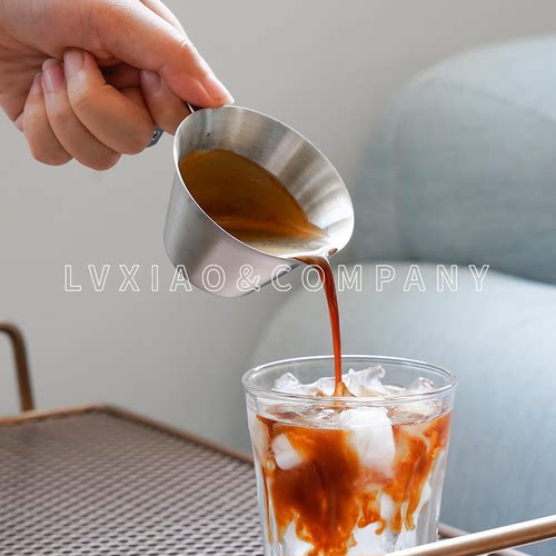 watchget不锈钢咖啡量杯小意式盎司奶盅shot刻度浓缩萃取接液杯子 - 图3