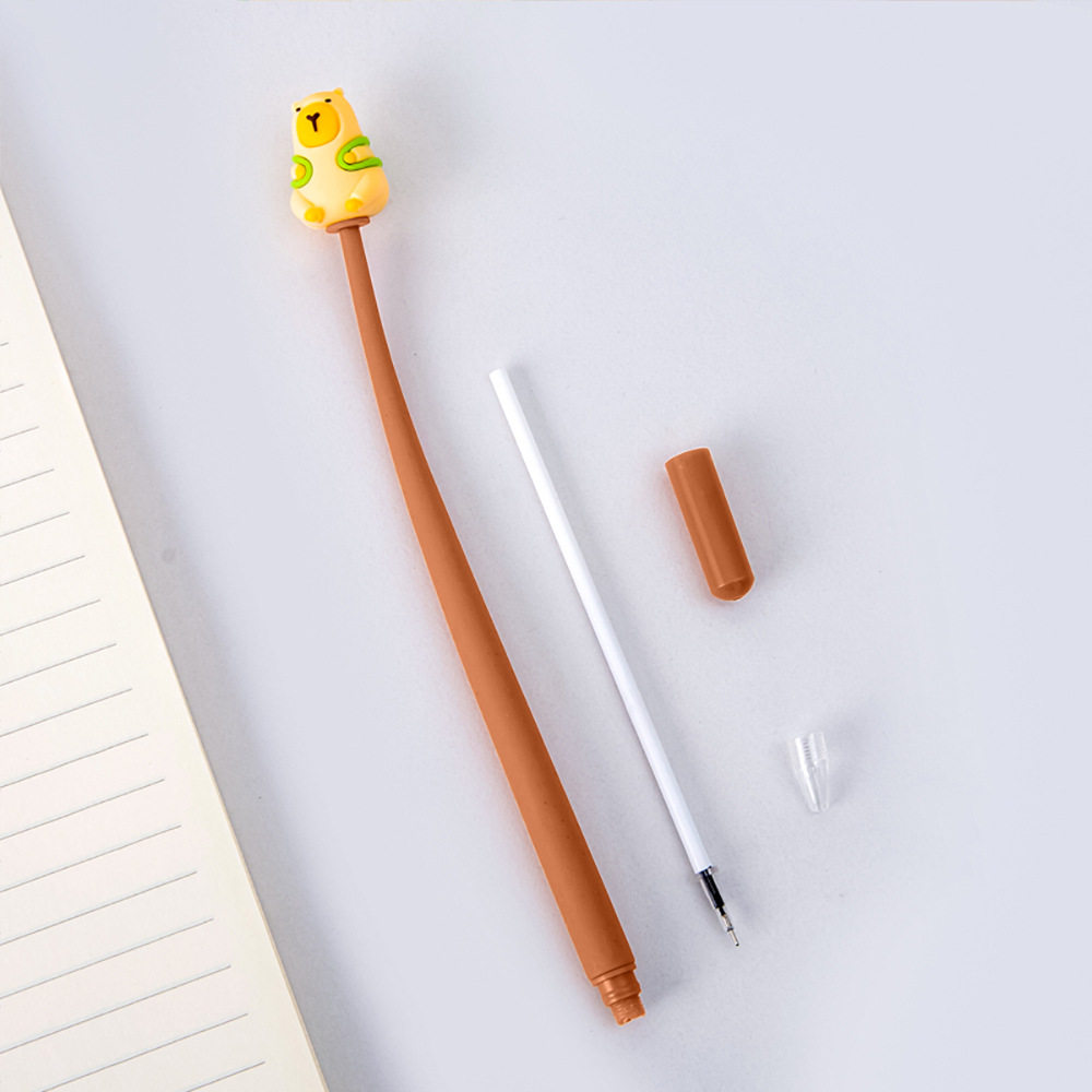 小学生奖励小礼品卡皮巴拉中性笔创意实用幼儿园奖品儿童文具礼物