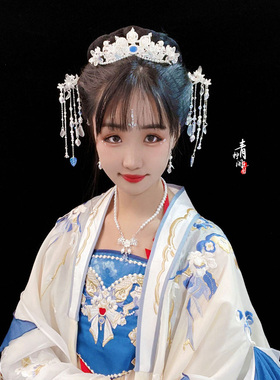 青柠阁蝶贝仙气百搭汉服项链璎珞