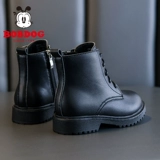 Martens, зимняя утепленная обувь, детские ботинки в английском стиле, коллекция 2021, в британском стиле, подходит для подростков, в западном стиле