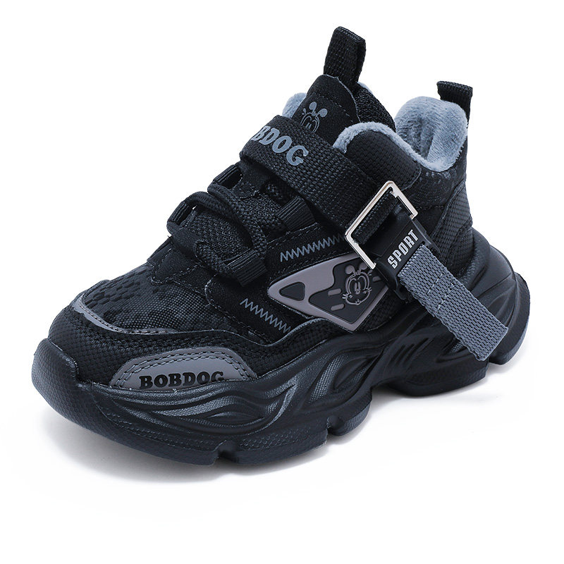 巴布豆童鞋男童鞋2024新款秋冬款加绒二棉鞋冬季男宝儿童运动鞋女,淘宝优惠券,粉丝福利购,淘宝优惠卷