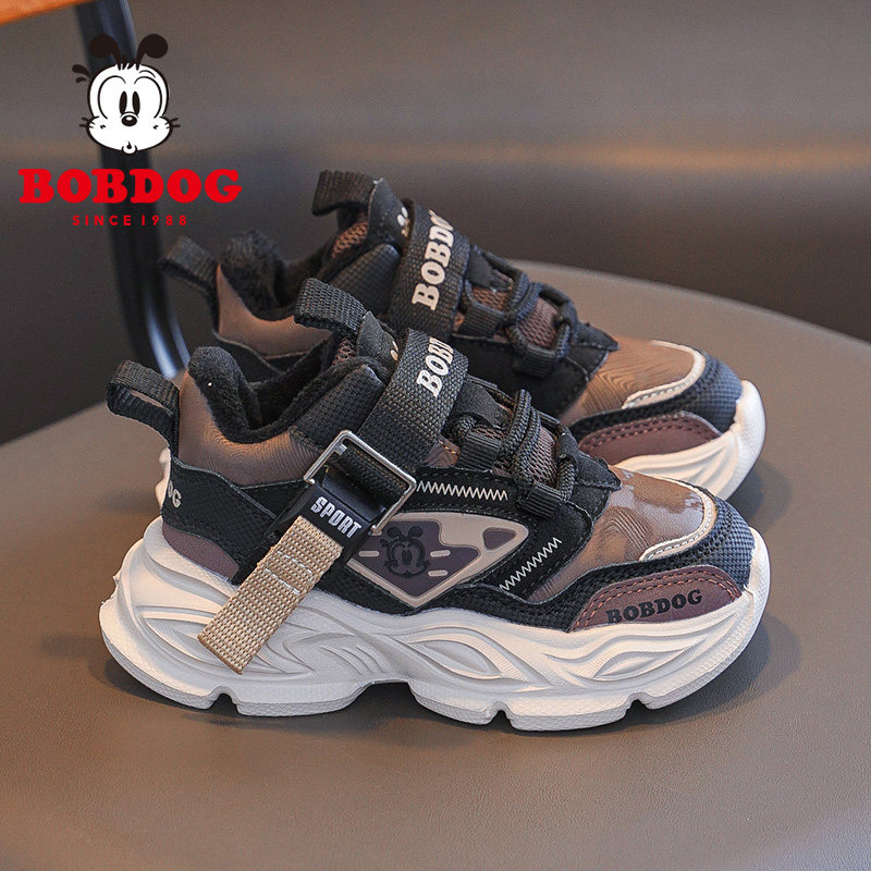 巴布豆童鞋男童鞋2024新款秋冬款加绒二棉鞋冬季男宝儿童运动鞋女,淘宝优惠券,粉丝福利购,淘宝优惠卷